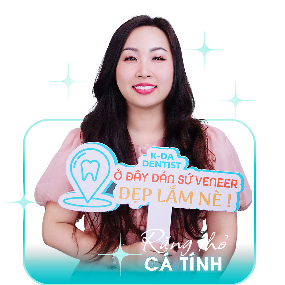 Khách hàng làm răng sứ tại K-DA DENTIST